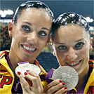Andrea Fuentes y Ona Carbonell