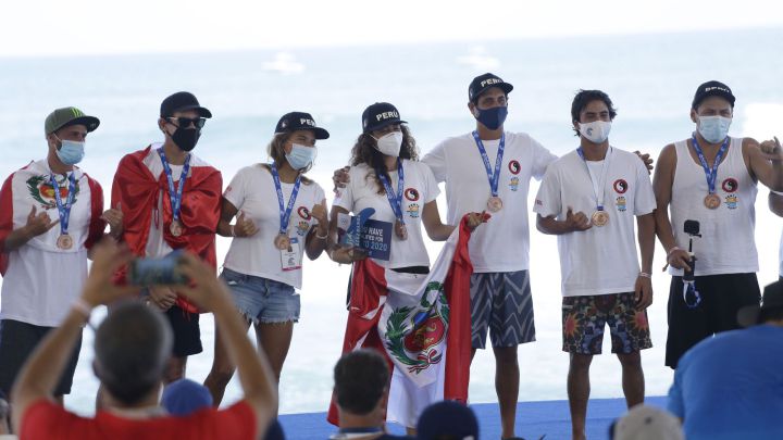 Surfistas de Perú, Chile y Costa Rica sellan en El Salvador su visado a Tokio