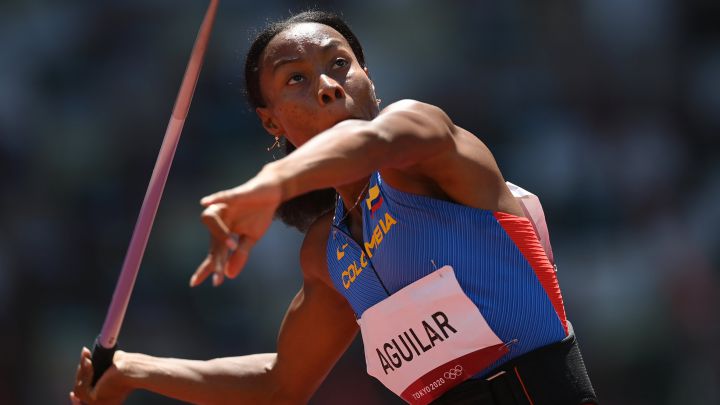 Evelis Aguilar terminó en el puesto 14 del heptatlón en Tokio 2020.