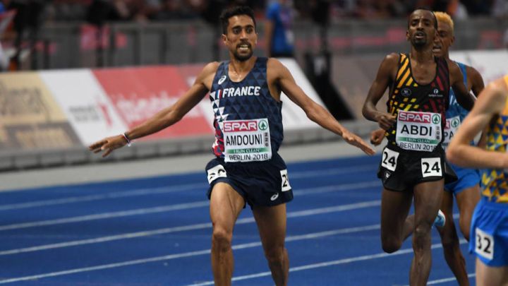 Amdouni se disculpa en sus redes tras su polémica en la maratón