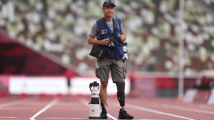 Emilio Morenatti, durante los Juegos Paralímpicos.
