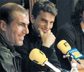 Zidane a Pavón: "La cantera del Madrid es la mejor"