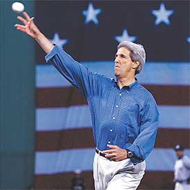Bush-Kerry: Texas Rangers vs Red Sox