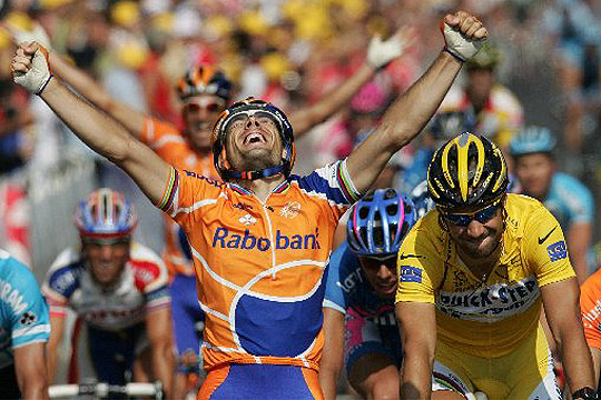 Freire baja por lesión en la Vuelta a España