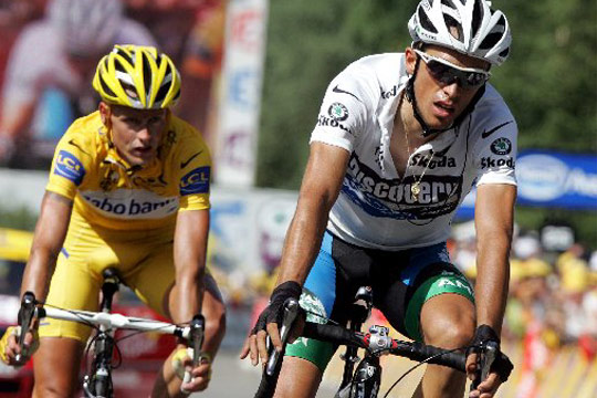 Contador, Rasmussen y Petacchi 'ciclistas no deseados' en Hamburgo