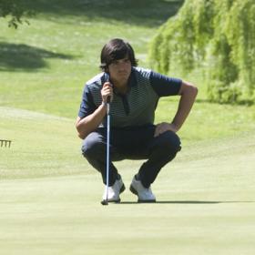Javier Ballesteros honra a su apellido Javier Ballesteros honra a su apellido