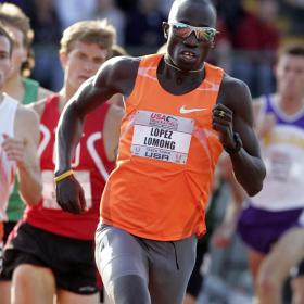 Lomong se paró una vuelta antes pero estará en Londres Lomong se paró una vuelta antes pero estará en Londres