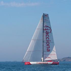 El Open 60 'Acciona' de Javier Sansó hace historia El Open 60 'Acciona' de Javier Sansó hace historia