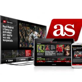 AS lanza una aplicación para móviles, tablet y SmartTV AS lanza una aplicación para móviles, tablet y SmartTV