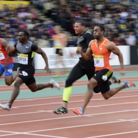 Gay se impone en los 100 metros en ausencia de Powell Gay se impone en los 100 metros en ausencia de Powell