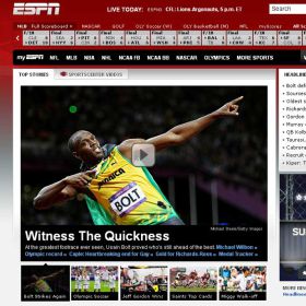 El relámpago Usain Bolt deslumbra a la prensa mundial El relámpago Usain Bolt deslumbra a la prensa mundial