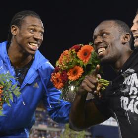 Bolt y Blake se evitan desde los Juegos Bolt y Blake se evitan desde los Juegos