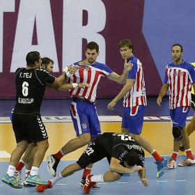 Aguinagalde mete al Atleti en la final contra el Kiel Aguinagalde mete al Atleti en la final contra el Kiel