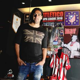 Falcao: "Salir en las portadas es bonito, me alegro por todos los atléticos" Falcao: "Salir en las portadas es bonito, me alegro por todos los atléticos"