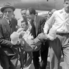 Murió Maurice Herzog, primer hombre en coronar un ochomil Murió Maurice Herzog, primer hombre en coronar un ochomil