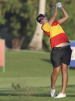 La golfista Carlota Ciganda reina en Europa con 22 años La golfista Carlota Ciganda reina en Europa con 22 años