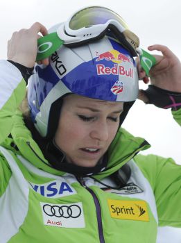 Lindsey Vonn afirma estar "preparada" para competir Lindsey Vonn afirma estar "preparada" para competir