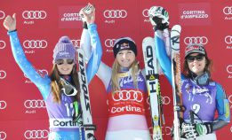 Lindsey Vonn gana el descenso de Cortina d'Ampezzo Lindsey Vonn gana el descenso de Cortina d'Ampezzo