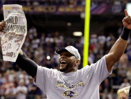 Ray Lewis se retira tras lograr ganar su segundo anillo Ray Lewis se retira tras lograr ganar su segundo anillo