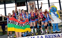 El Haro Rioja Voley levanta su segunda Copa de la Reina El Haro Rioja Voley levanta su segunda Copa de la Reina