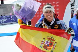 Carolina Ruiz: "Hice un descenso redondo, es un día mágico" Carolina Ruiz: "Hice un descenso redondo, es un día mágico"