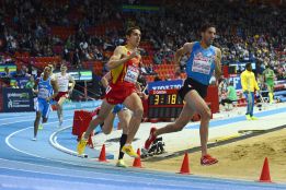 Casado y Bustos se quedaron
sin medalla en la final de 1.500 Casado y Bustos se quedaron
sin medalla en la final de 1.500