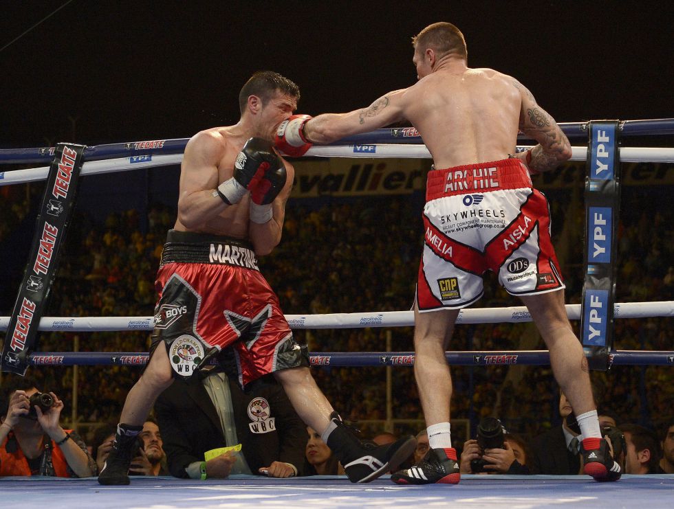 "Robo" para el 'Daily Mirror' y justo para Lennox Lewis