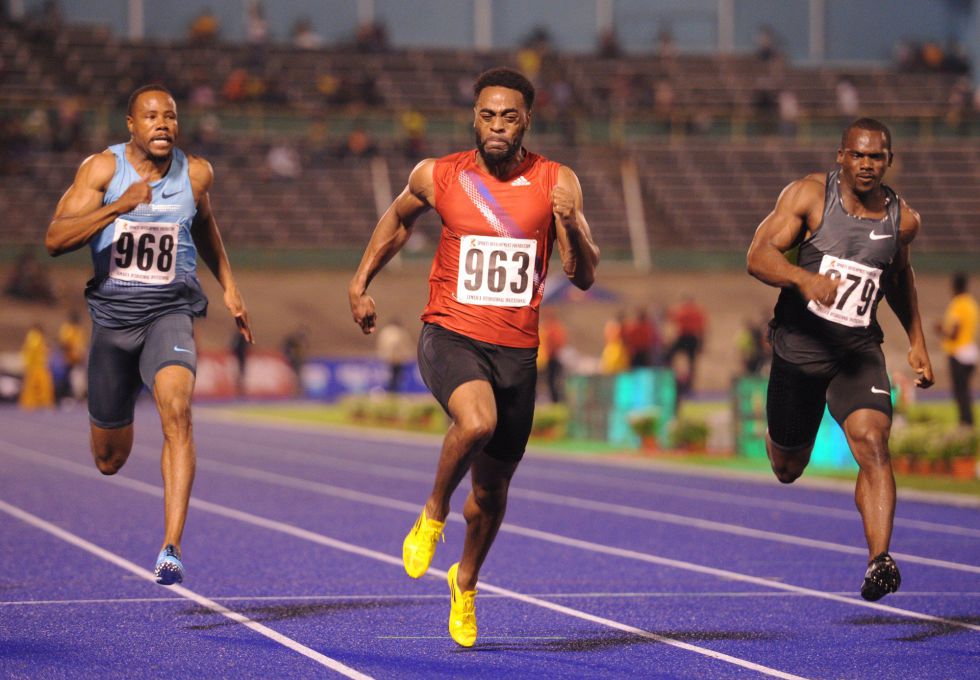 Tyson Gay impresionó en la casa de Bolt con 9.86 en 100 metros - AS.com