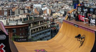 Los deportistas extremos se exhiben en Barcelona