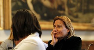 Marta Domínguez asistió al Senado a una sesión antidopaje