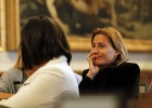 Marta Domínguez asistió al Senado a una sesión antidopaje