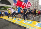 3.000 personas cubren la milla final de la Maratón de Boston