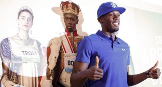 Usain Bolt se mide ante Gatlin en los 100 metros de Roma