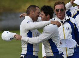La victoria de McIlroy y Sergio deja a EE UU contra las cuerdas