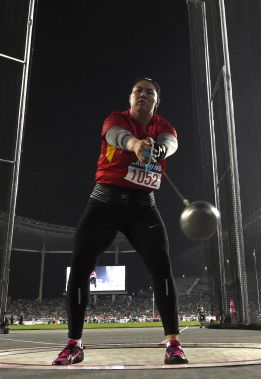Wenxiu Zhang, bronce olímpico en martillo, dio positivo