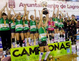 El Ciudad de Logroño se anota otra vez la Supercopa femenina
