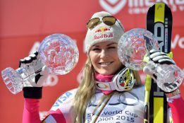 Lindsey Vonn completa su doblete con el supergigante