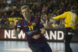 El Barça cubrió expediente ante el Aalborg y espera rival