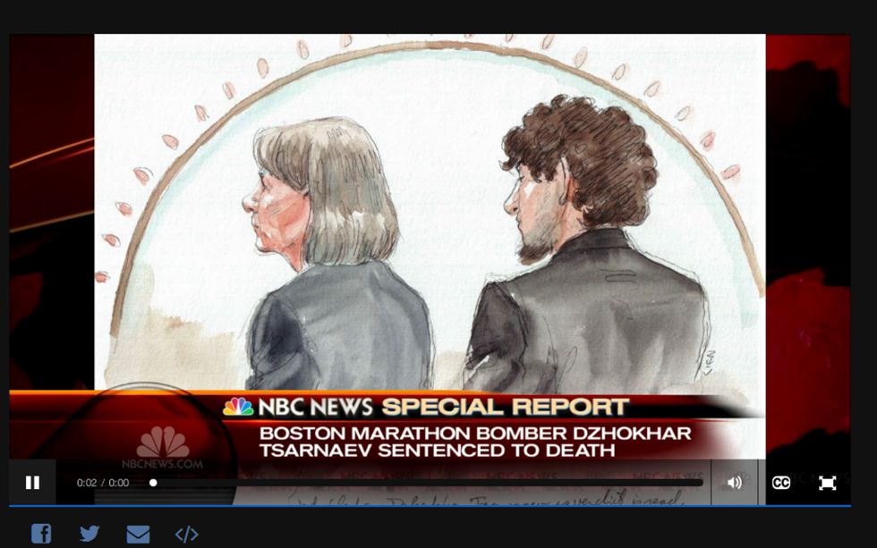 Tsarnaev, condenado a muerte por el atentado de Boston