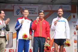 Miguel Ángel López gana los
20 km de la Copa de Europa