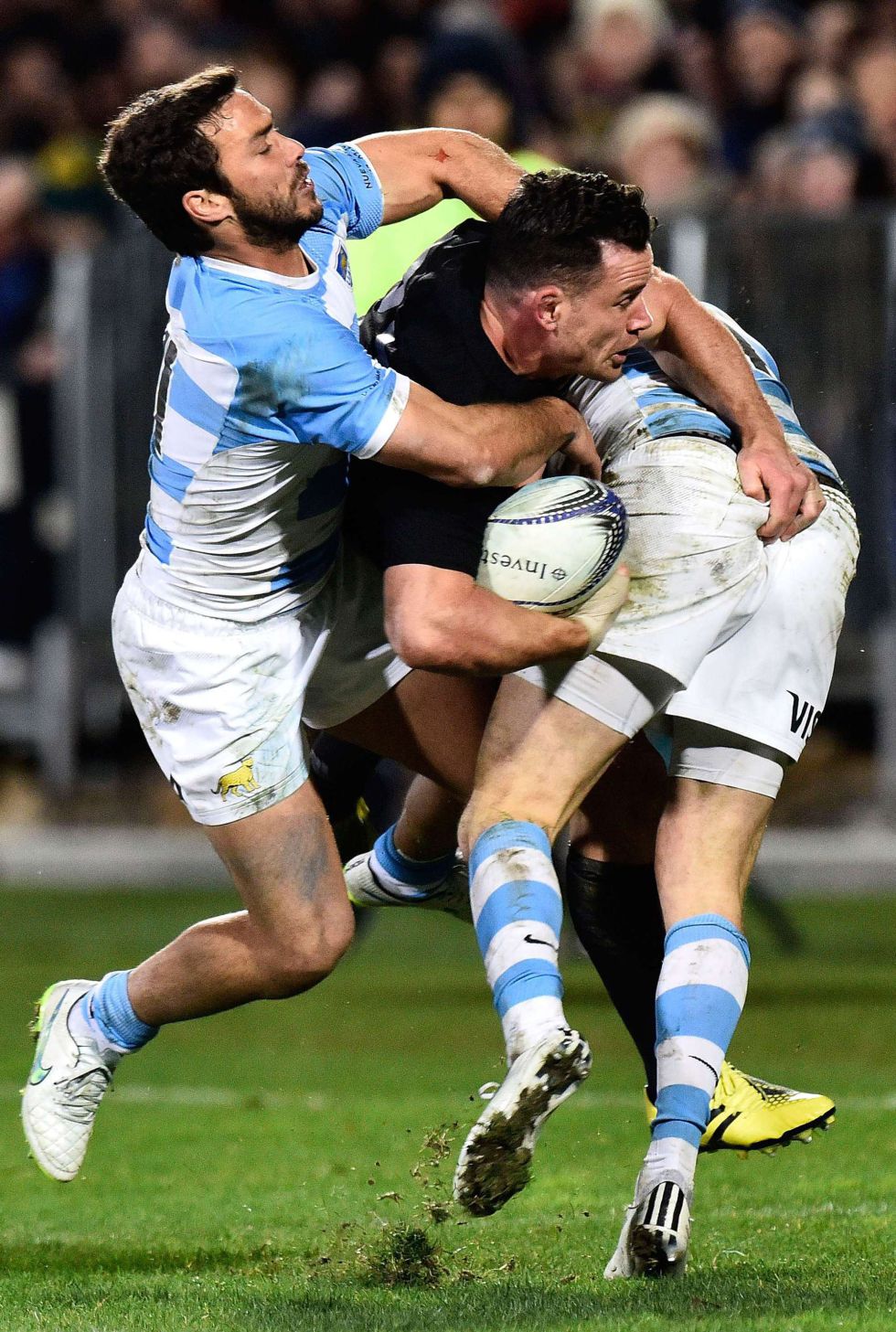 Los All Blacks cumplen ante una brava Argentina (39-18)