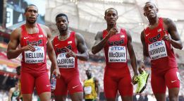EE UU y Jamaica, marcas del año en 4x400 y 4x100