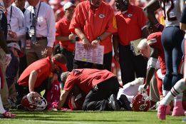 Parte de guerra: Se acabo el año para Jamaal Charles