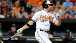 El poderoso swing de Chris Davis