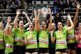 El Naturhouse Logroño logra su tercer título consecutivo