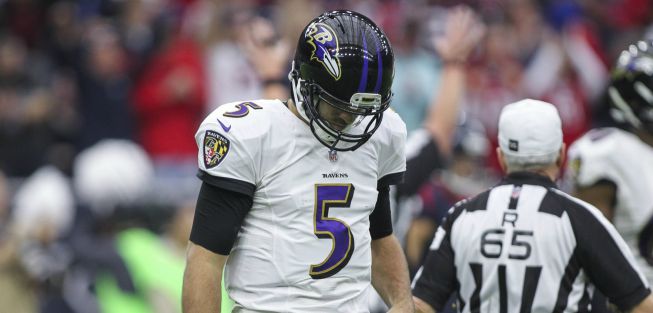 Joe Flacco, en la obligación de echar una mano a los Ravens