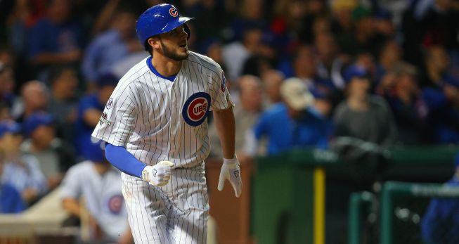 Kris Bryant de los Chicago Cubs de la MLB