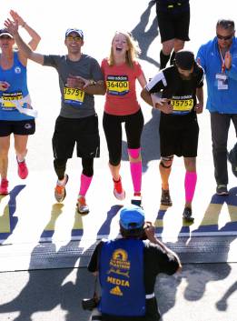 Boston: una amputada tras los atentados correrá este lunes