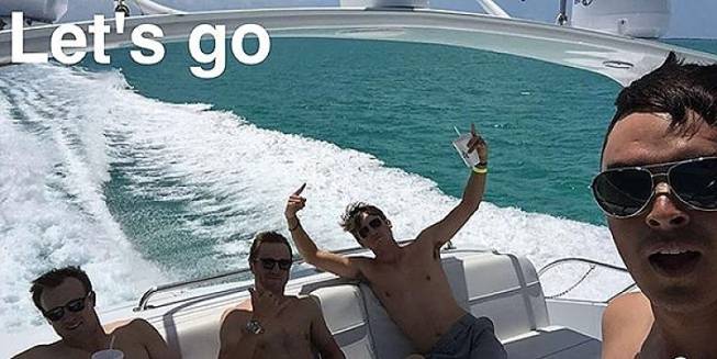 Spieth y Fowler se dan unas vacaciones locas en Bahamas