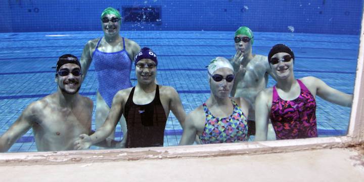 Teresa Perales, a la cabeza del equipo español en Funchal